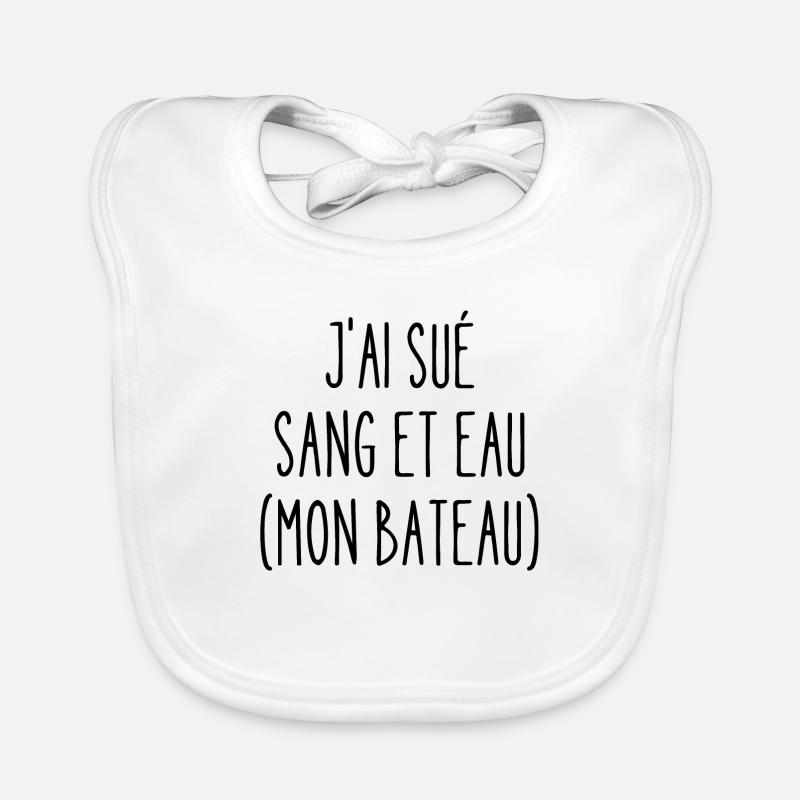 sué sang et eau Bavoir bio Bébé