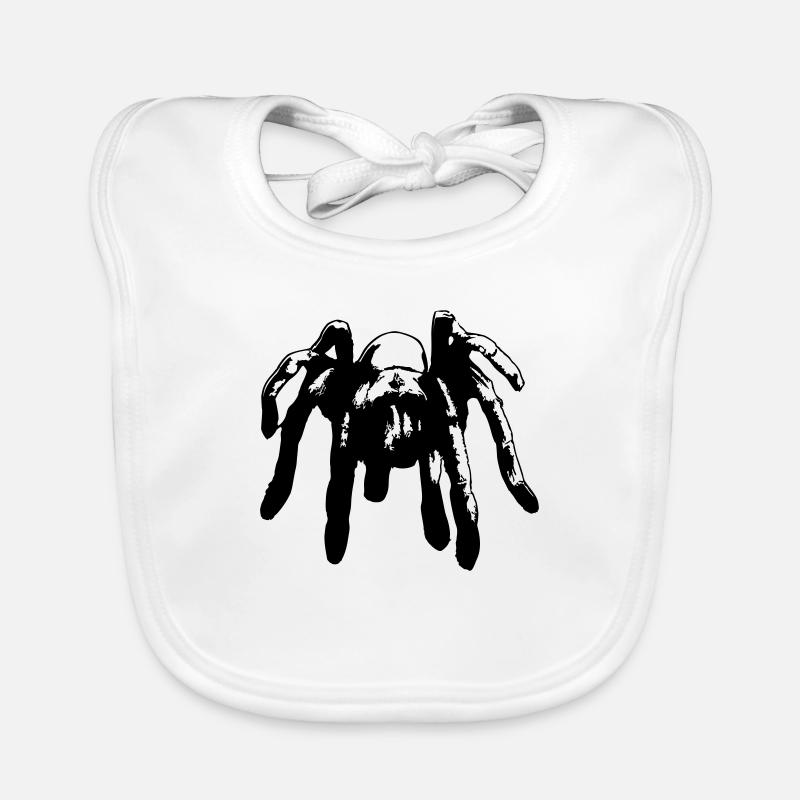 Spider Spiders Animal Tarantula Arachnid Vector Organic Baby Bibs