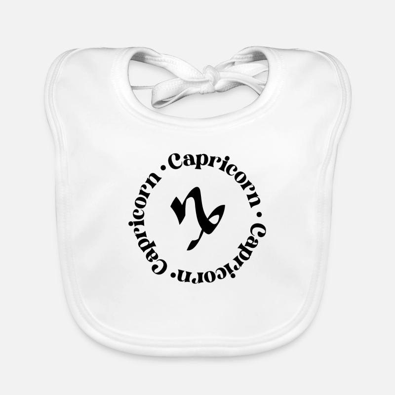 Sternzeichen | Steinbock Baby Bio-Lätzchen
