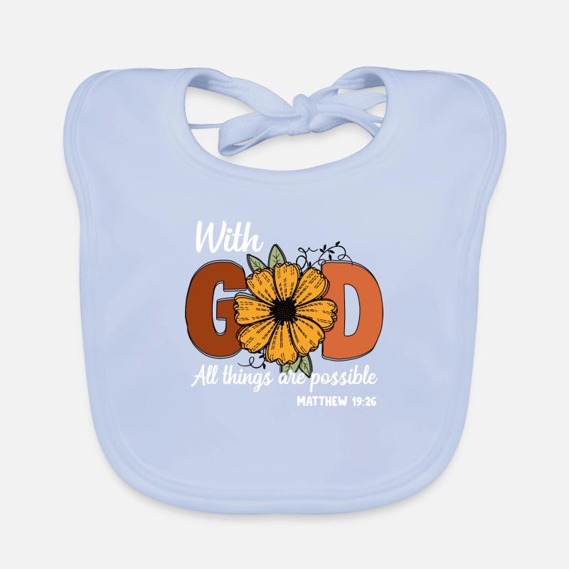 Kirche Religion Katholik katholisch Jesus Christus Baby Bio-Lätzchen