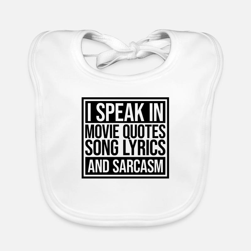 speak lyrics and sarcasm Baby Bio-Lätzchen