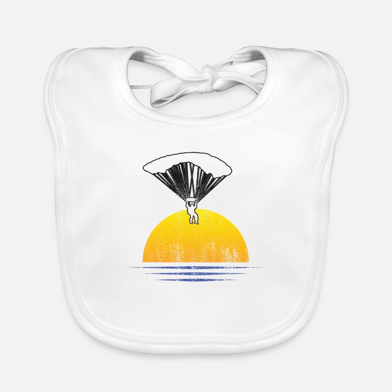 Paragliding Paragleiter Gleitschirmfliegen Organic Baby Bibs