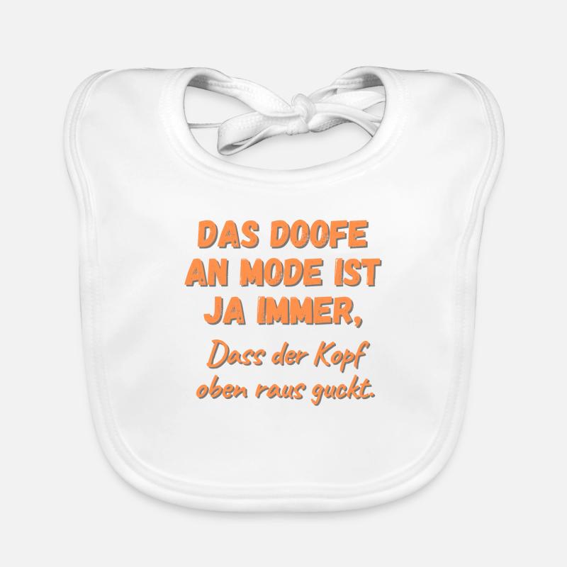 Le mode Doofe An Bavoir bio Bébé