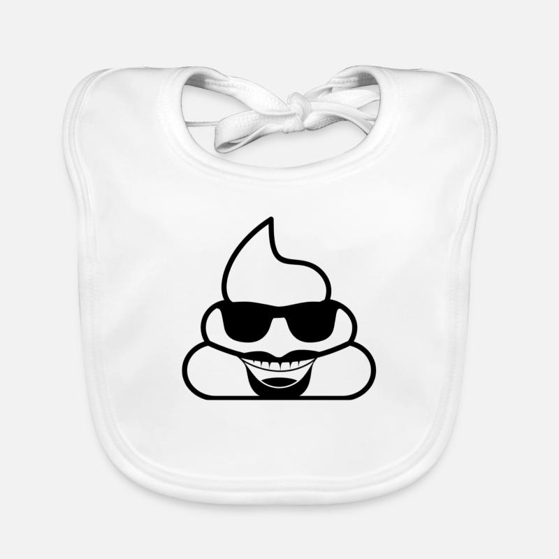 Caca suspect Bavoir bio Bébé