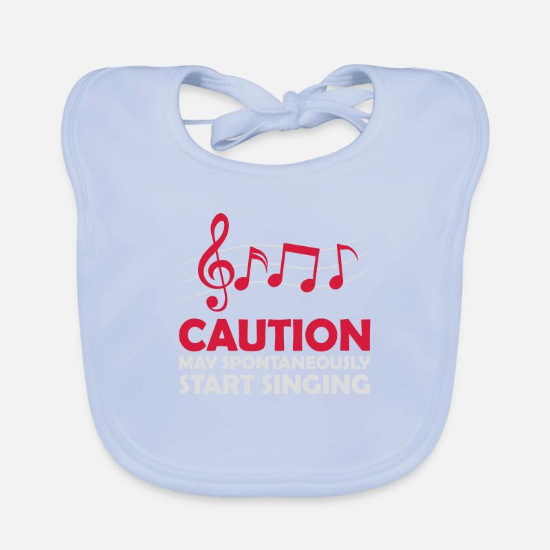 may spontaneously start singing Baby Bio-Lätzchen