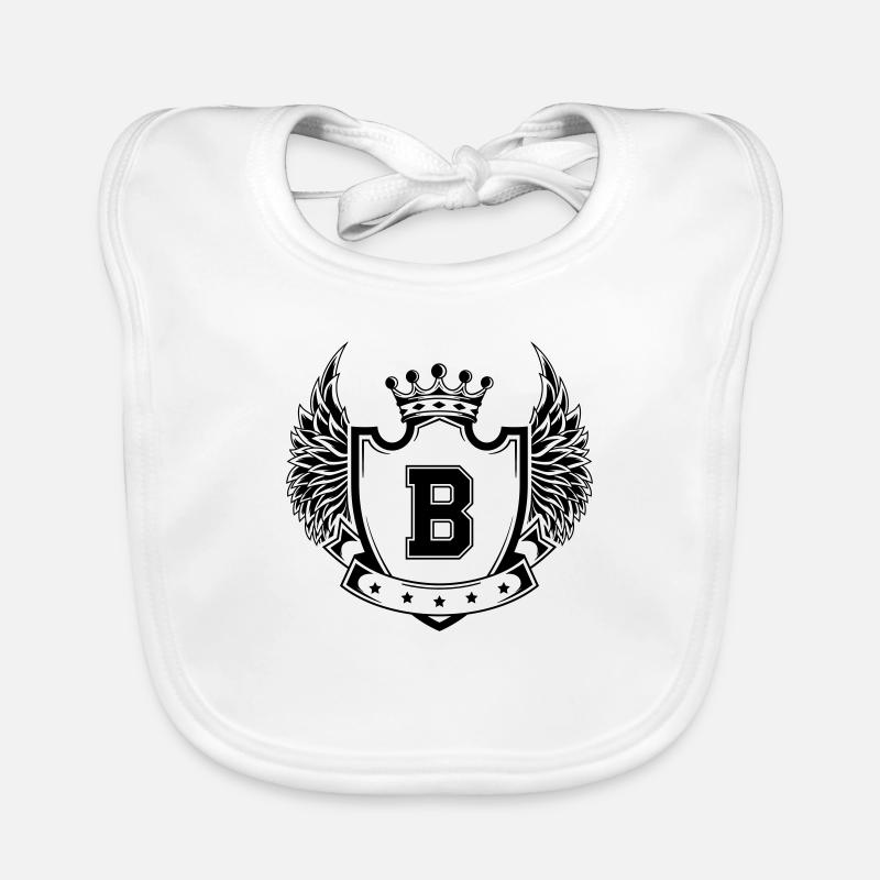 Wappen B Baby Bio-Lätzchen