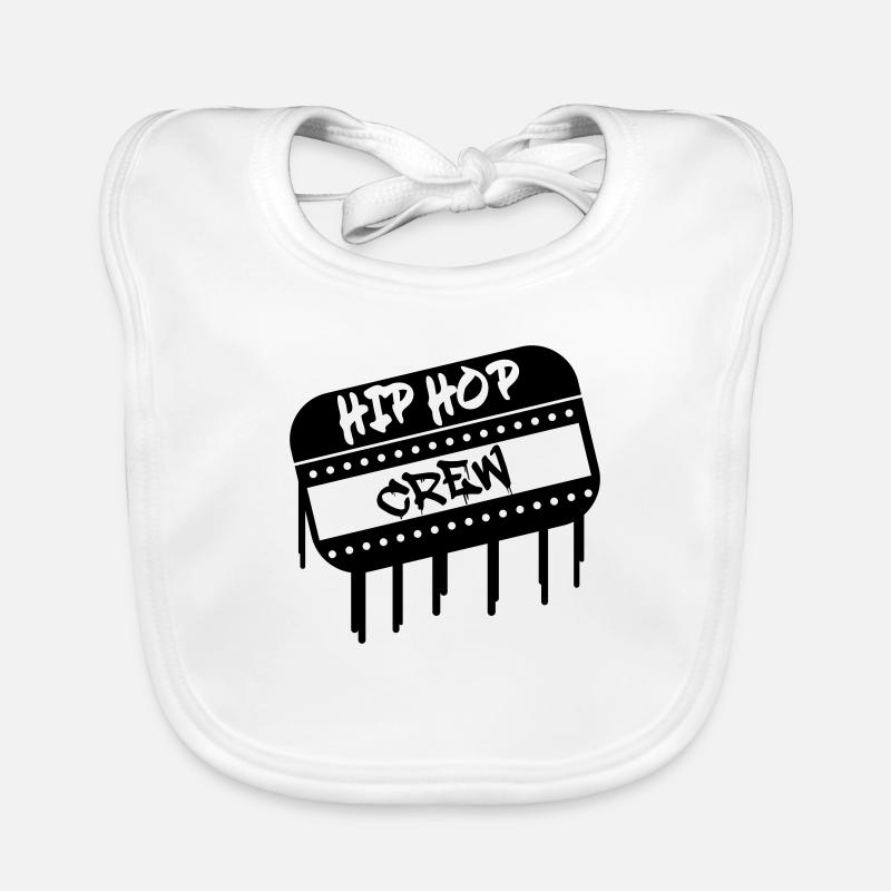 Équipe de hip-hop Bavoir bio Bébé