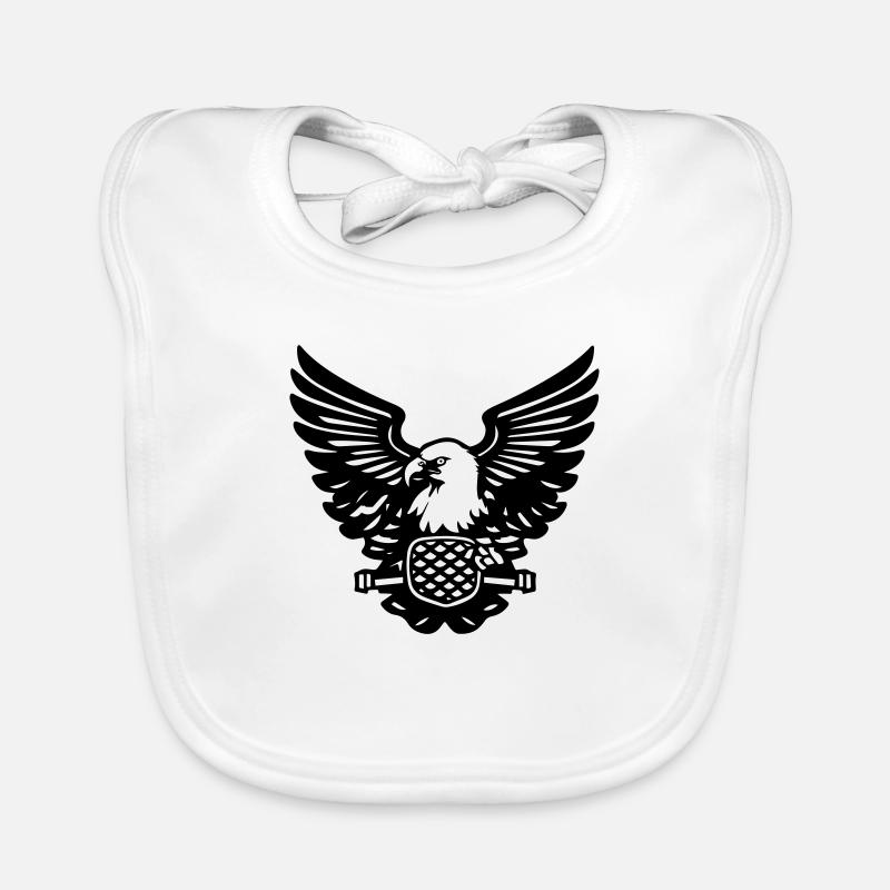 Flying Eagle öffnet seine Flügel Baby Bio-Lätzchen