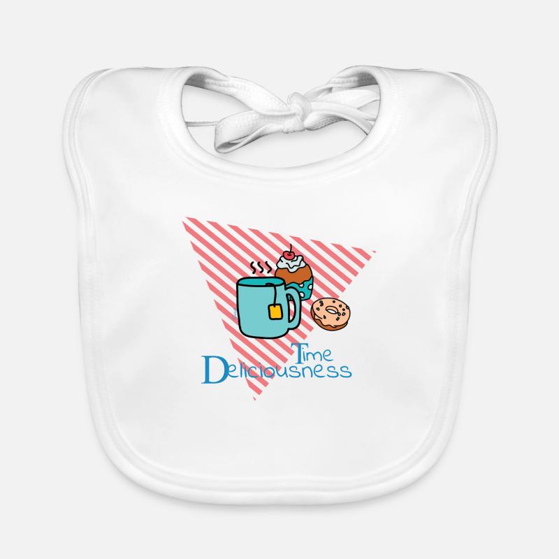 Deliciousness Time Organic Baby Bibs