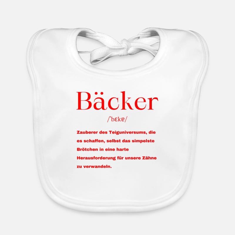 Bäcker Definition Baby Bio-Lätzchen