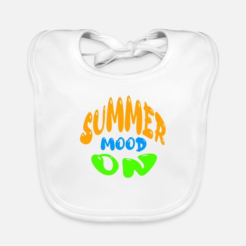 Summer Mood On Baby Bio-Lätzchen