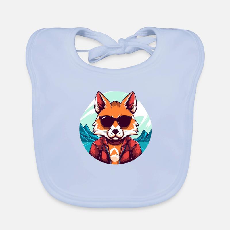 Cool Fox Organic Baby Bibs