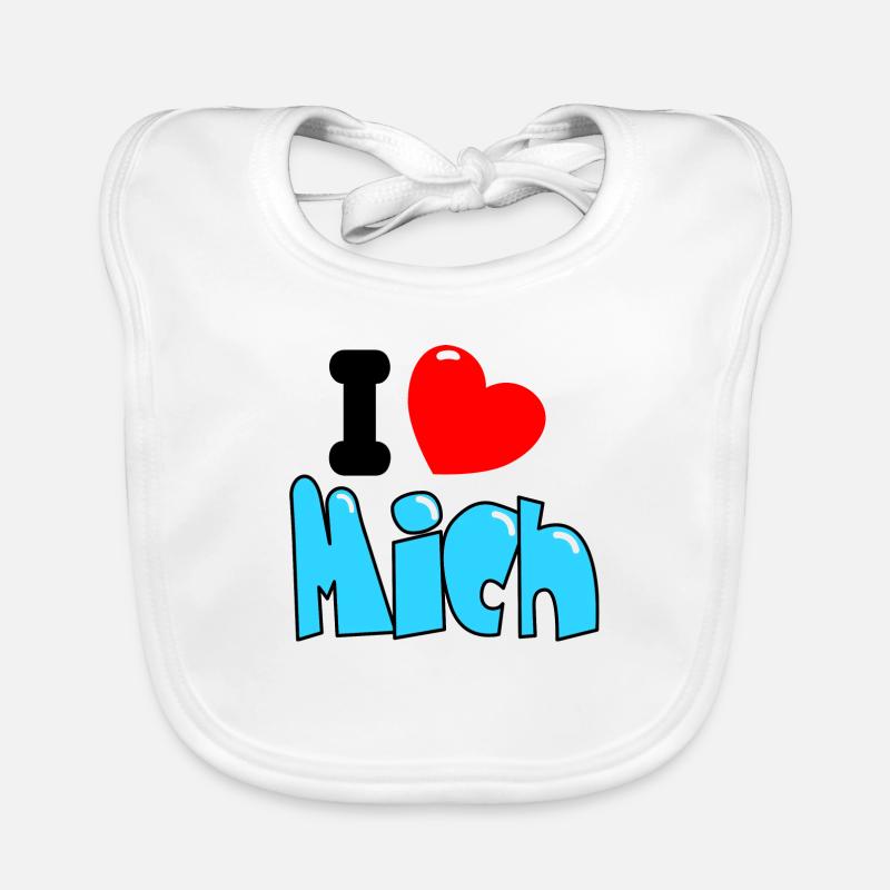 I ❤ Mich Baby Bio-Lätzchen