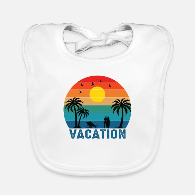 Vacation Time Baby Bio-Lätzchen