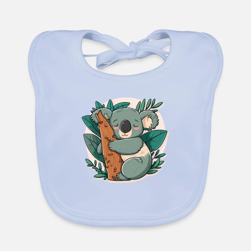Koalas Accueil Bavoir bio Bébé