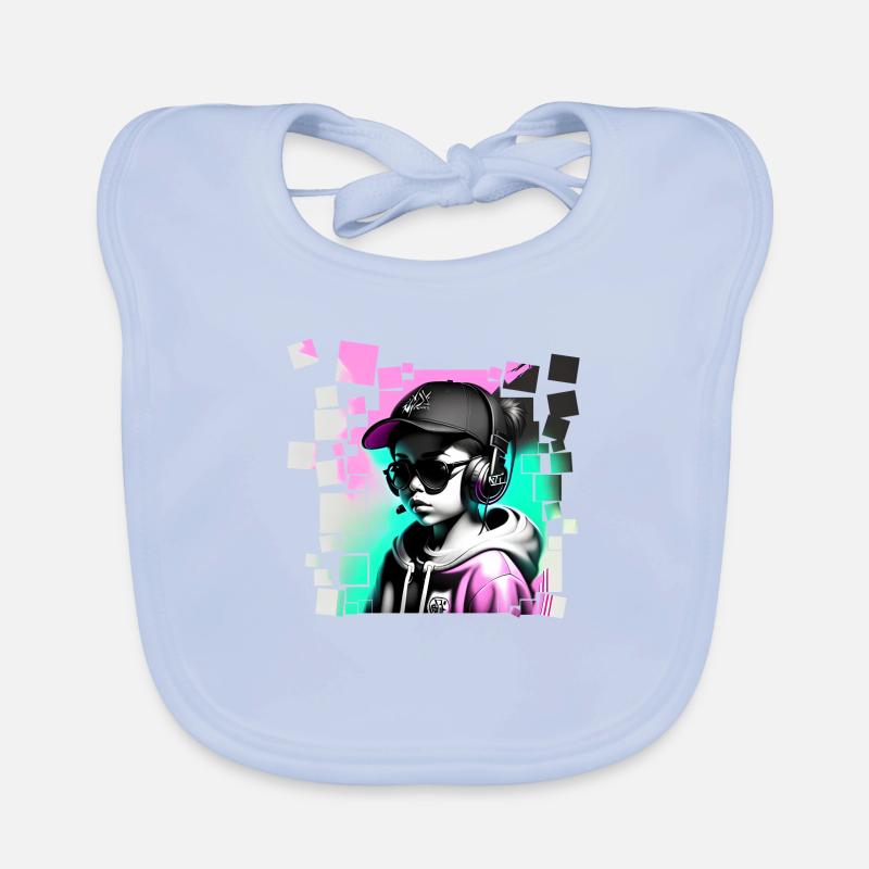 Madchen Baby Bio-Lätzchen