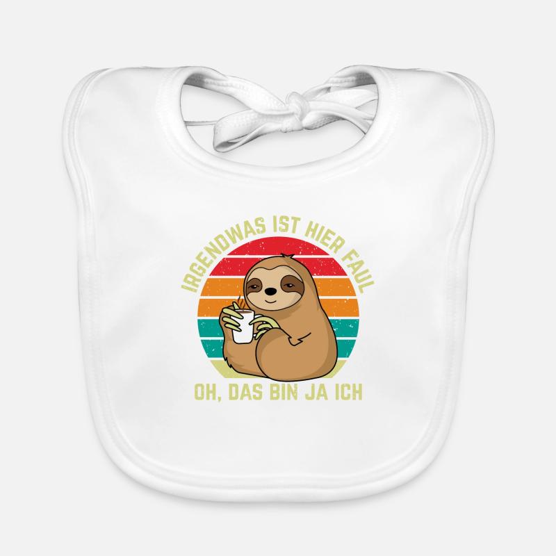 Faules Ich Baby Bio-Lätzchen