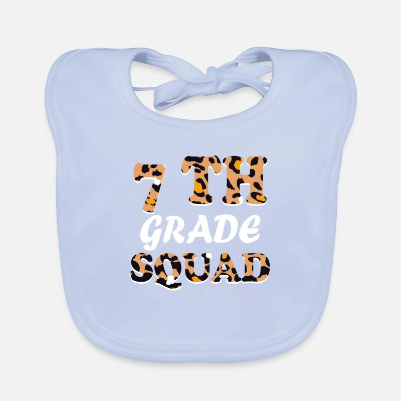 Leopard Lehrergeschenke der 7. Klasse Baby Bio-Lätzchen