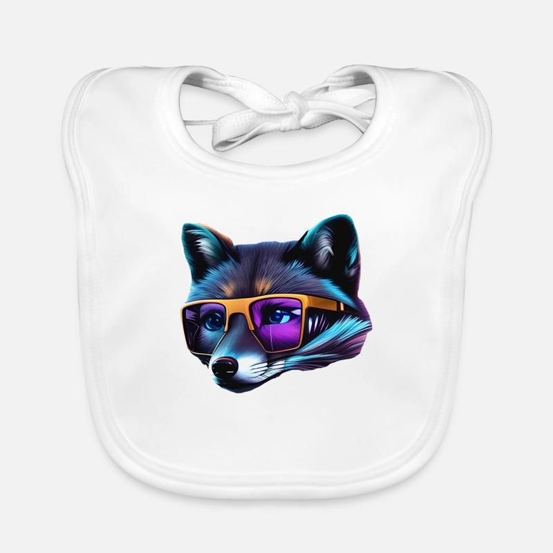 Renard cool Bavoir bio Bébé
