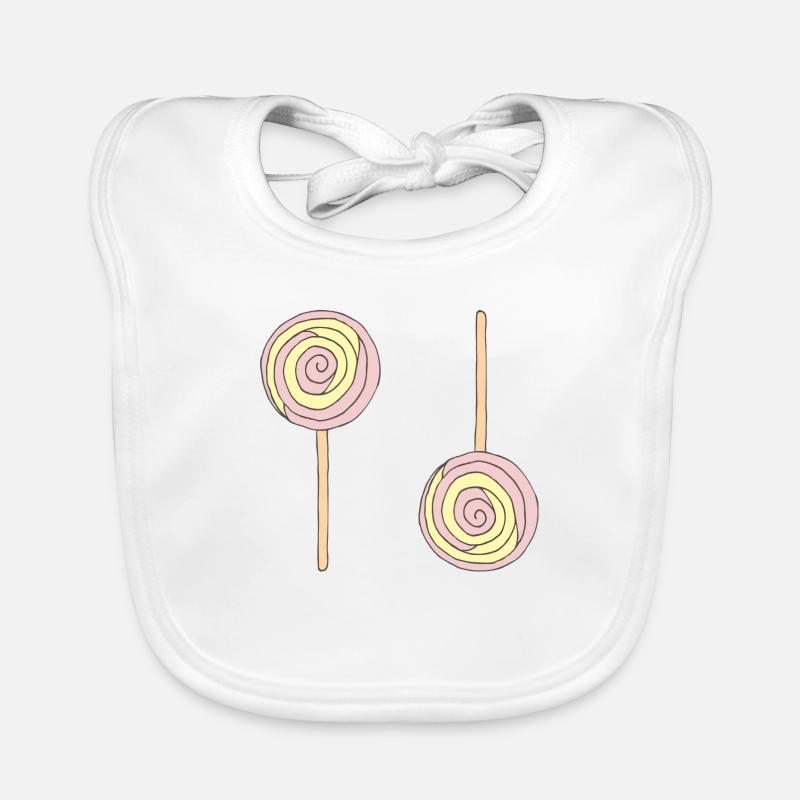 Lollipop 2 Organic Baby Bibs