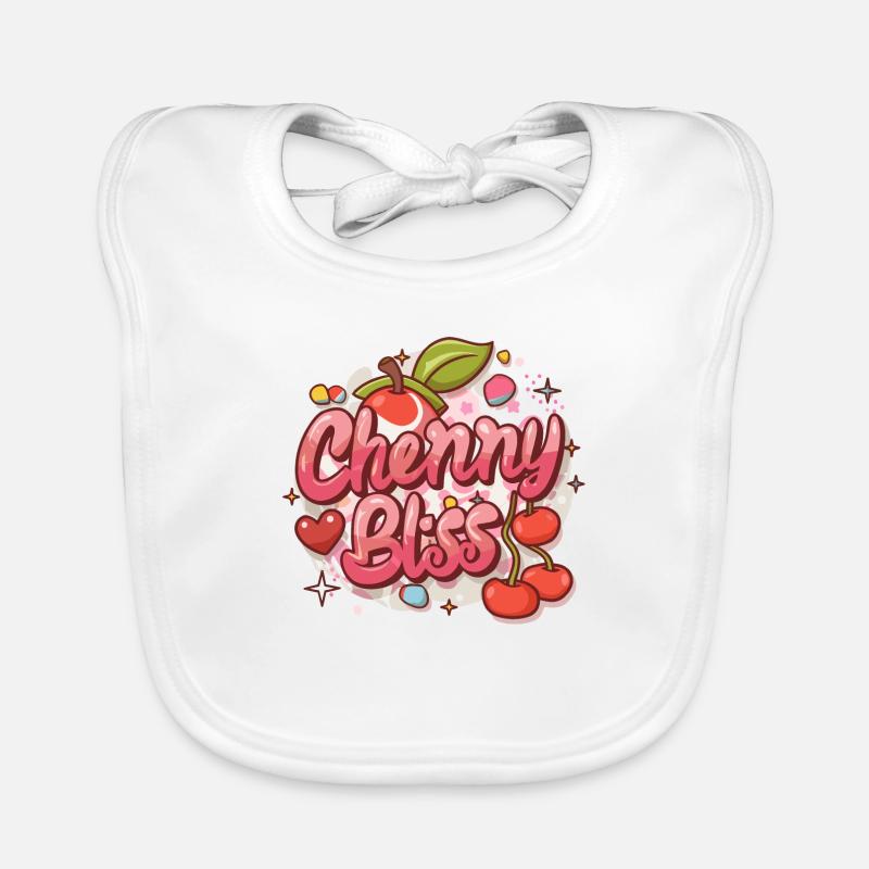 CHERRY BLISS Organic Baby Bibs