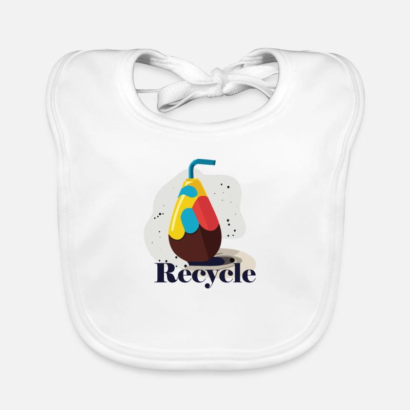 recyceln Baby Bio-Lätzchen