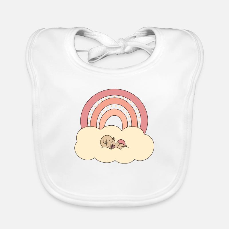 Regenbogen Baby Baby Bio-Lätzchen