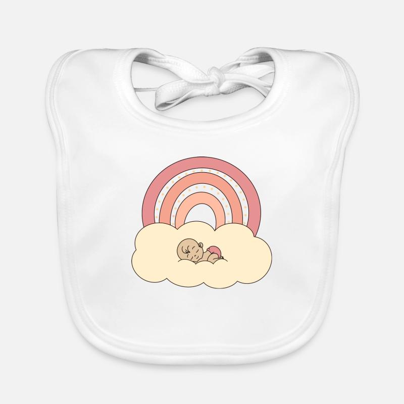 Regenbogen Baby Baby Bio-Lätzchen