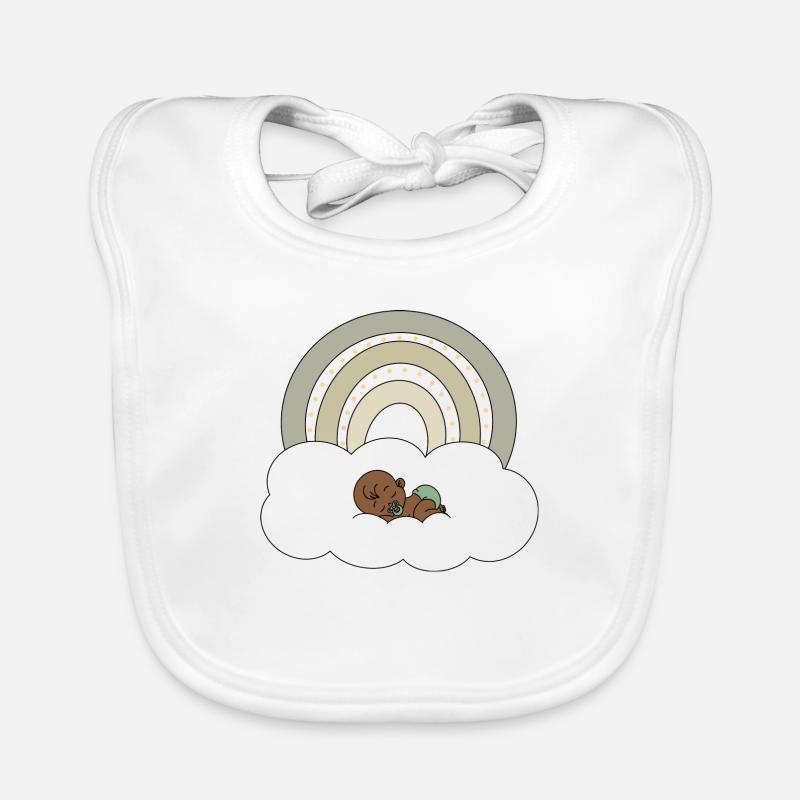 Regenbogen Baby Baby Bio-Lätzchen