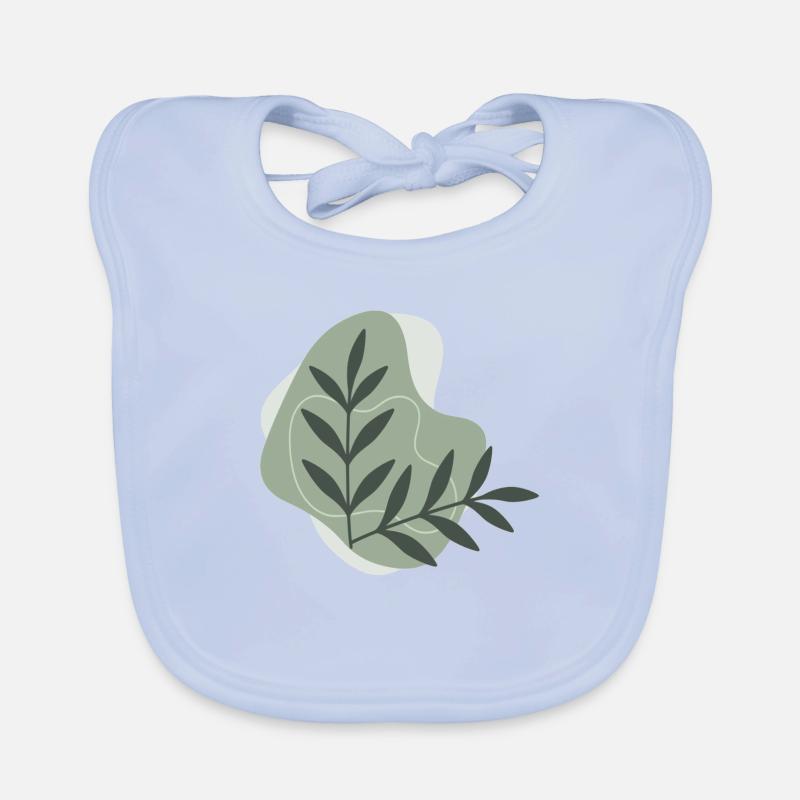 Decorative Organic Baby Bibs