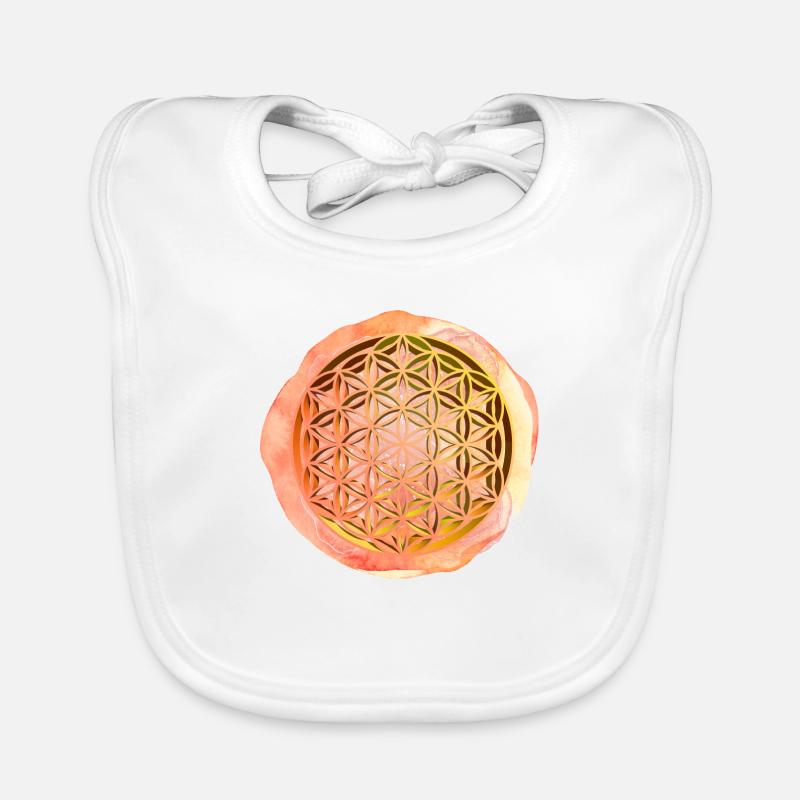 Lebensblume 3D Baby Bio-Lätzchen