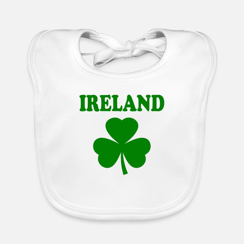 Trèfle d’Irlande Bavoir bio Bébé