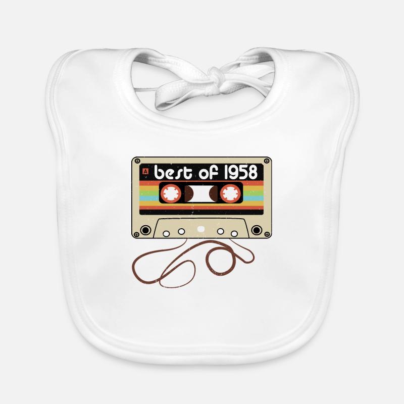 Legendary vintage 1958 Organic Baby Bibs