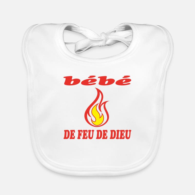 GOTTES FEUER Baby Baby Bio-Lätzchen
