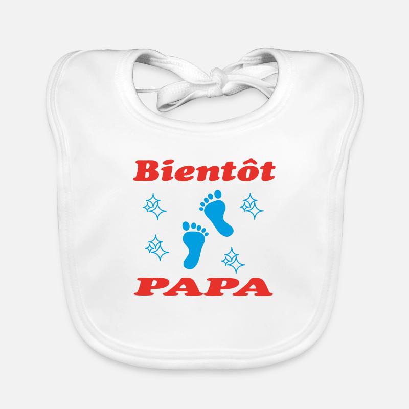 BALD VATER Baby Bio-Lätzchen