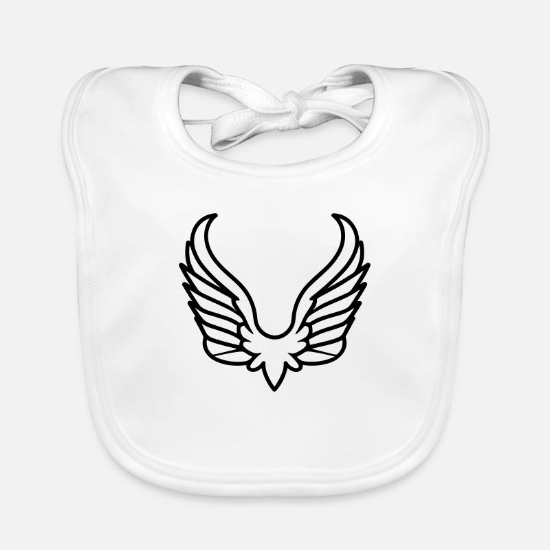 Engelsflügel Baby Bio-Lätzchen