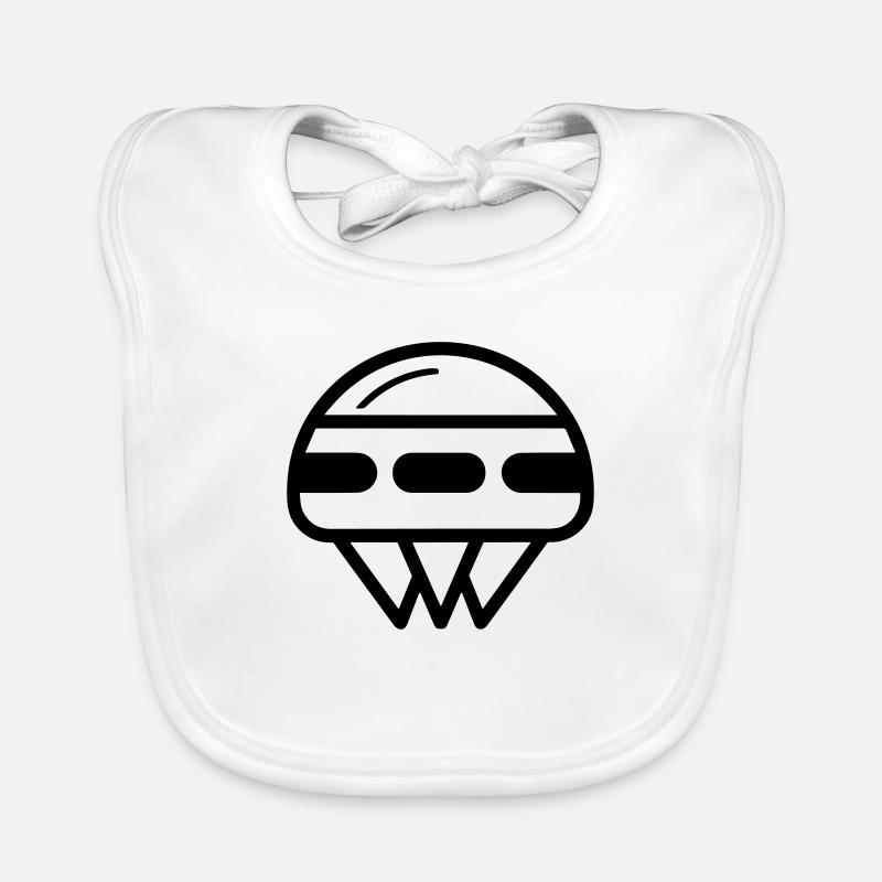 flying saucer Organic Baby Bibs