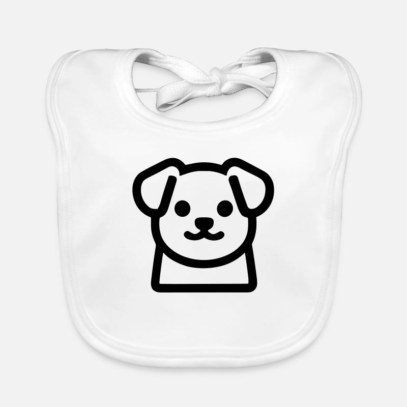 Dog Organic Baby Bibs
