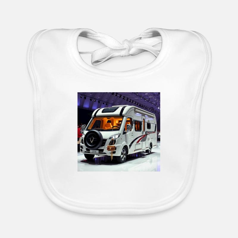 Luxury caravan Organic Baby Bibs