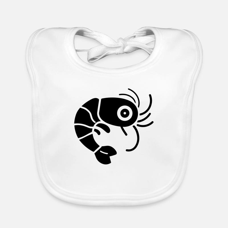 Shrimp Organic Baby Bibs