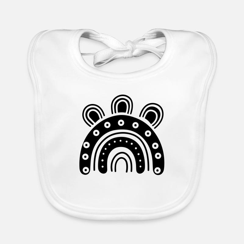 Rainbow Organic Baby Bibs