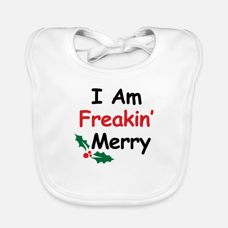 Je suis Freakin Merry Bavoir bio Bébé