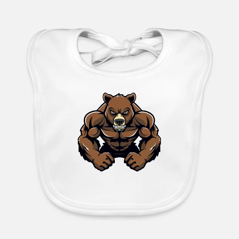 Bär Comic Baby Bio-Lätzchen