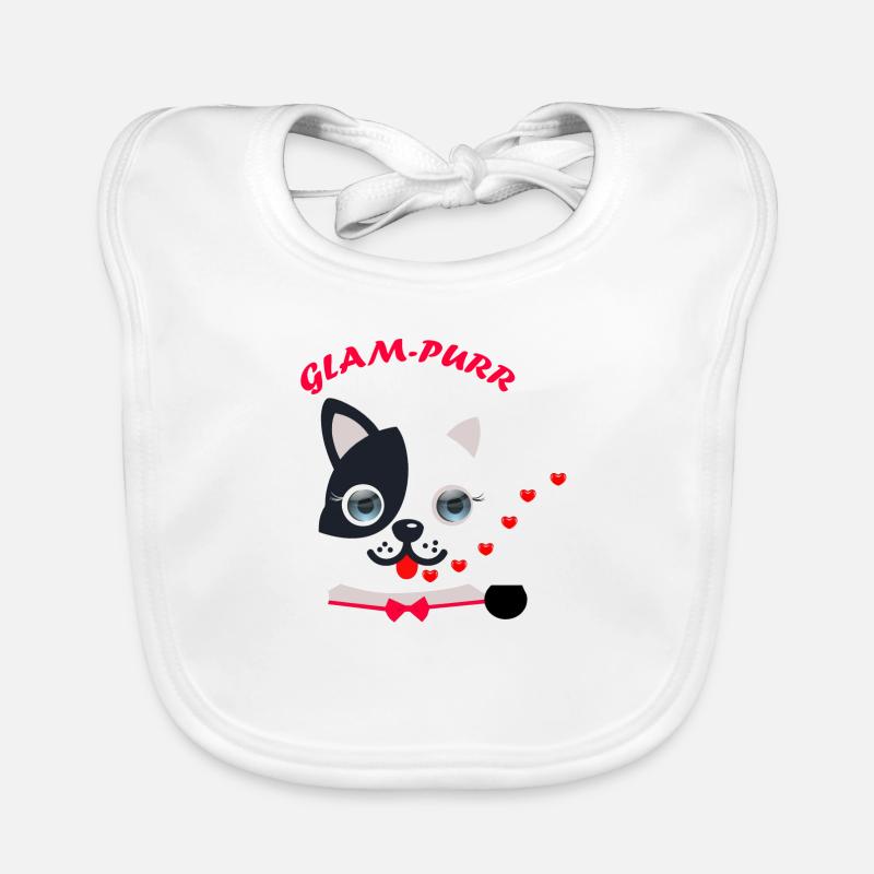 Cat- glampurr Bavoir bio Bébé