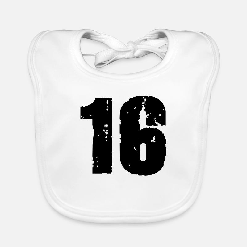 16 Organic Baby Bibs