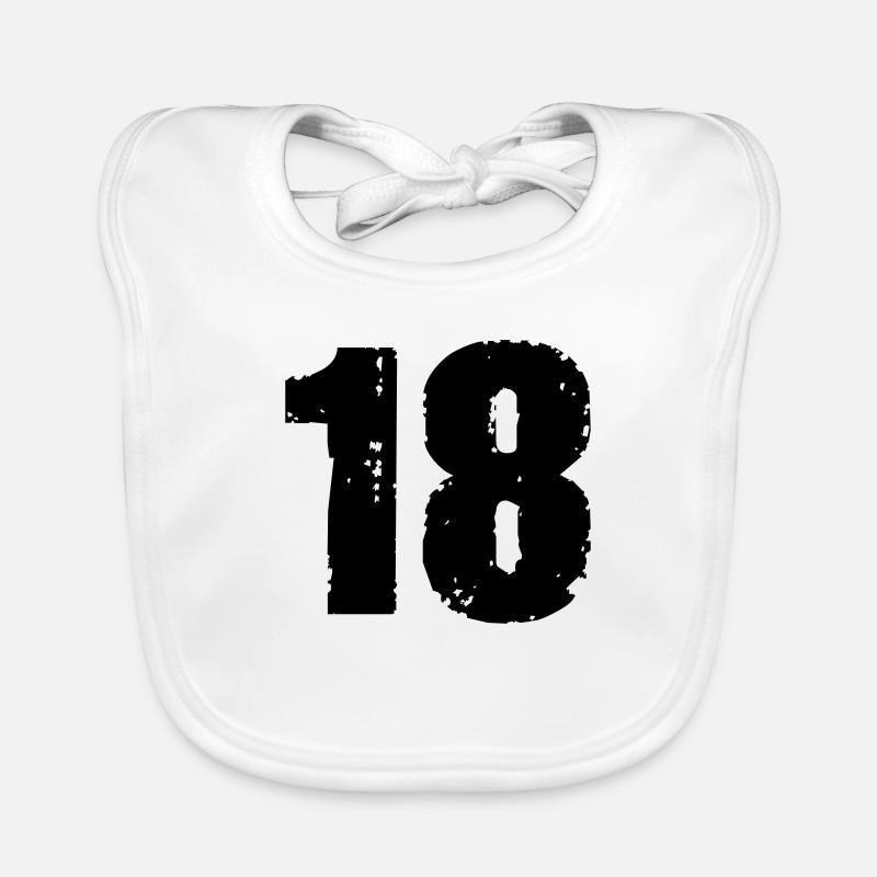 18 Organic Baby Bibs