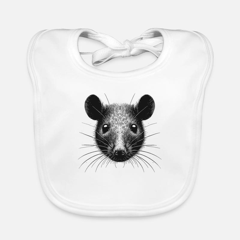 Rat Organic Baby Bibs