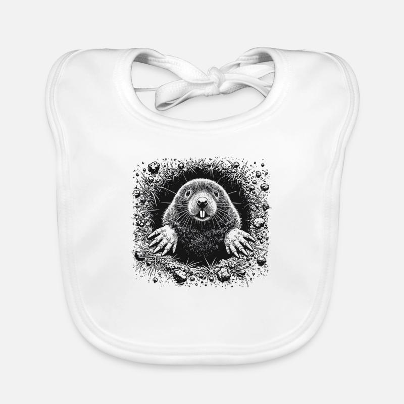 Mole Organic Baby Bibs