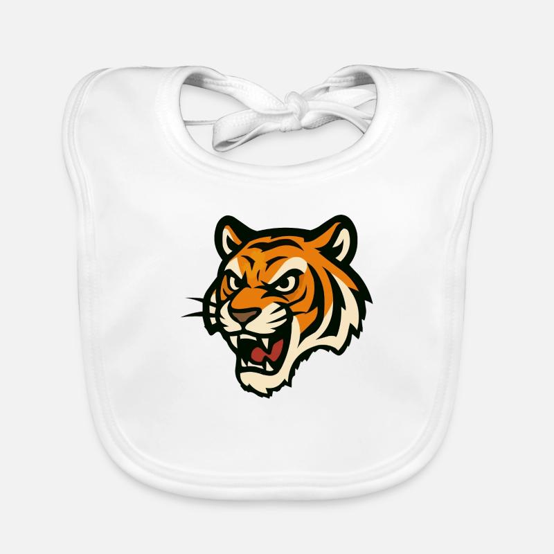 Bande dessinée Tiger Bavoir bio Bébé