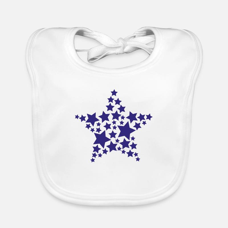 Stjerner Hagesmække af økologisk bomuld